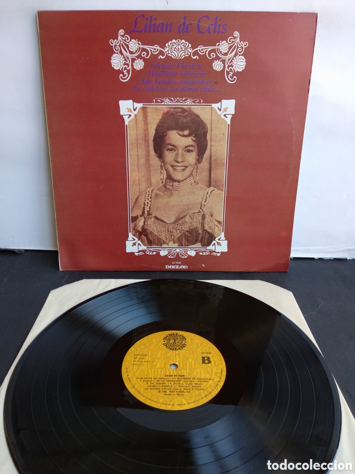 Discos de vinilo: LILIAN DE CELIS, SPAIN, DOBLON, 1981, J.5 - Foto 1