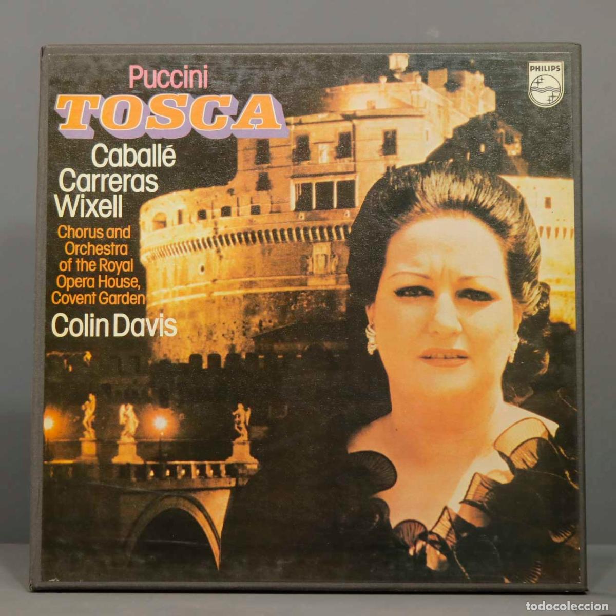Discos de vinilo: 2 LP. Garden. Colin Davis &ndash; Tosca. PUCCINI - Foto 1