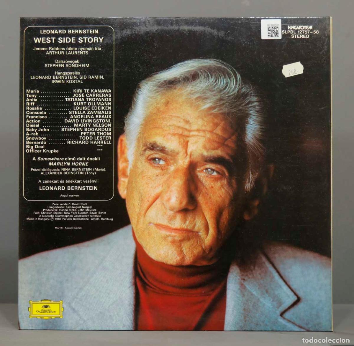 Discos de vinilo: 2 LP. WEST SIDE STORY. BERNSTEIN - Foto 2