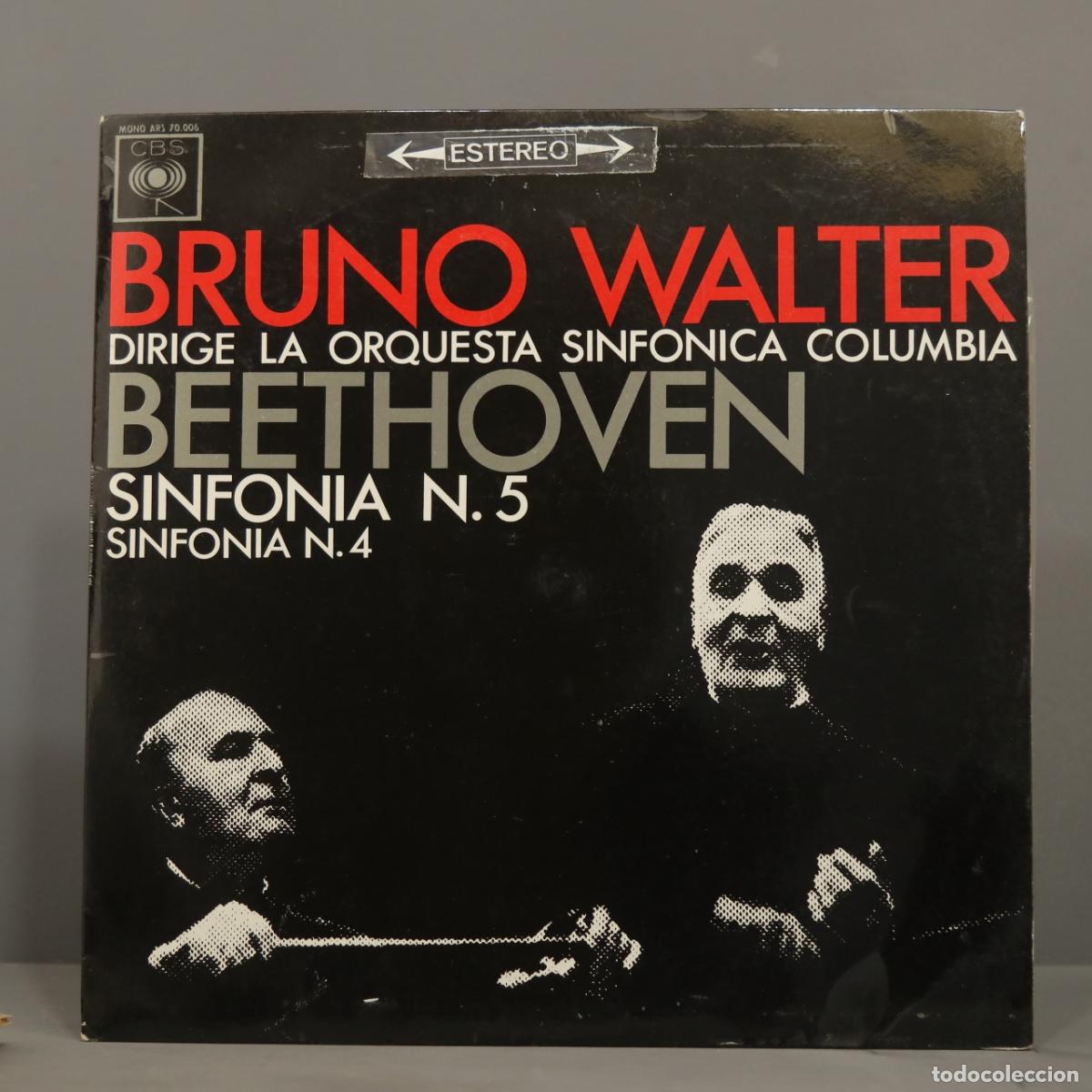 Discos de vinilo: LP. WALTER. BEETHOVEN. SINFONIA 5 4 - Foto 1