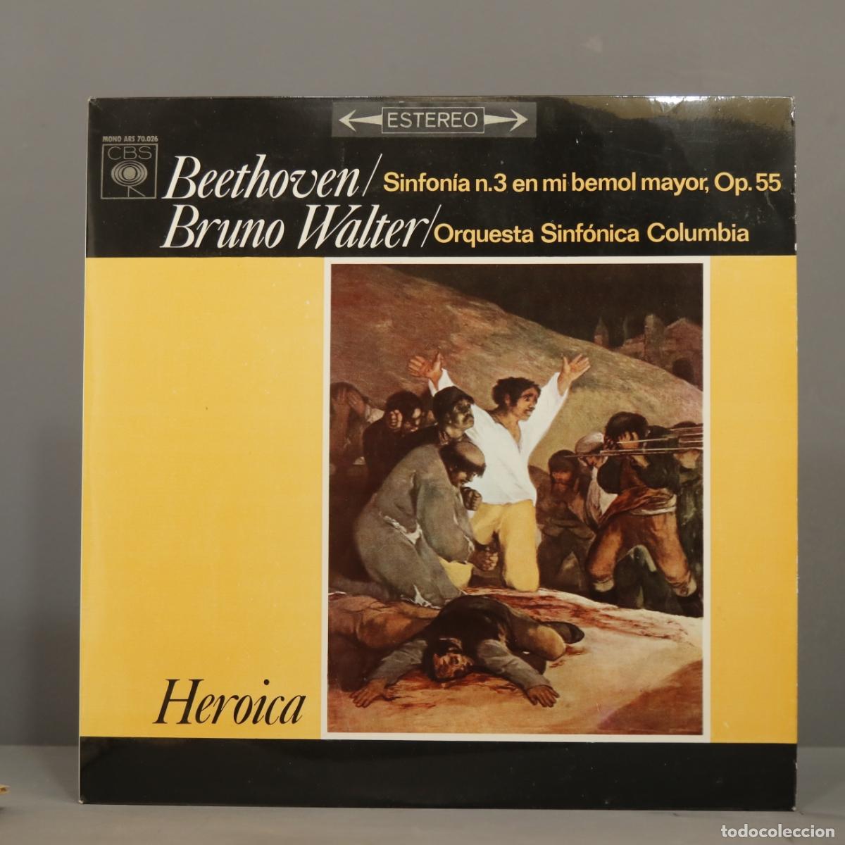 Discos de vinilo: LP. BBETHOVEN. OP 55. WALTER - Foto 1