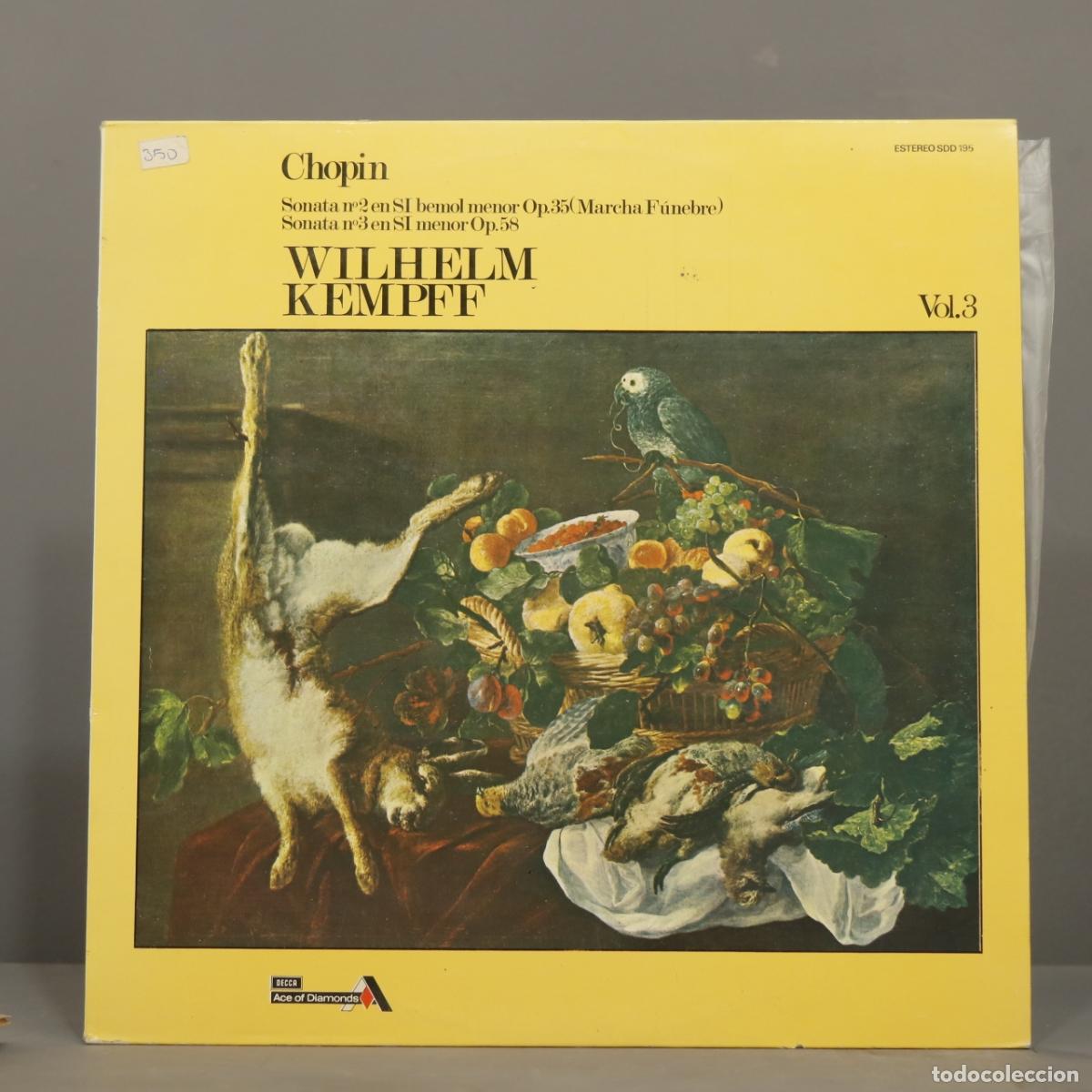 Discos de vinilo: LP. CHOPIN. OP 35. OP. 58. KEMPFF - Foto 1