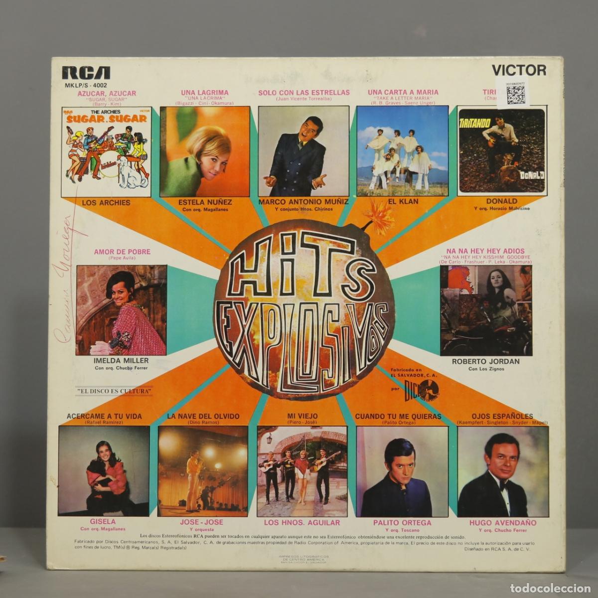 Discos de vinilo: LP. Various &ndash; Hits Explosivos - Foto 2