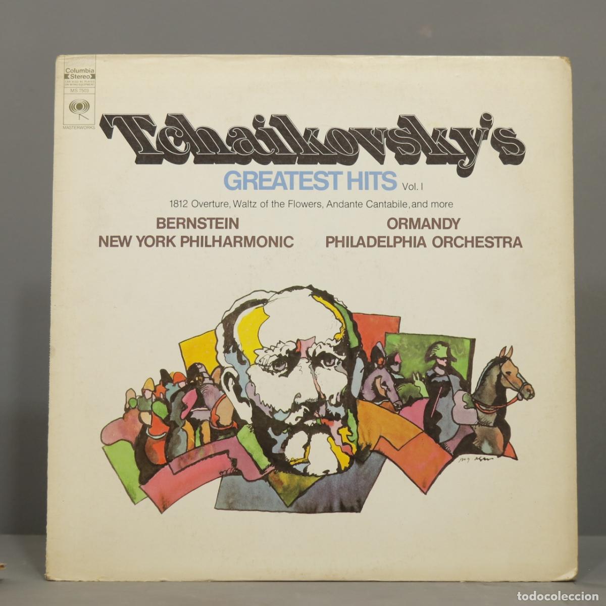 Discos de vinilo: LP. Tchaikovsky&acute;s Greatest&acute;s Hits (Vol. 1). ORMANDY. BERNSTEIN - Foto 1