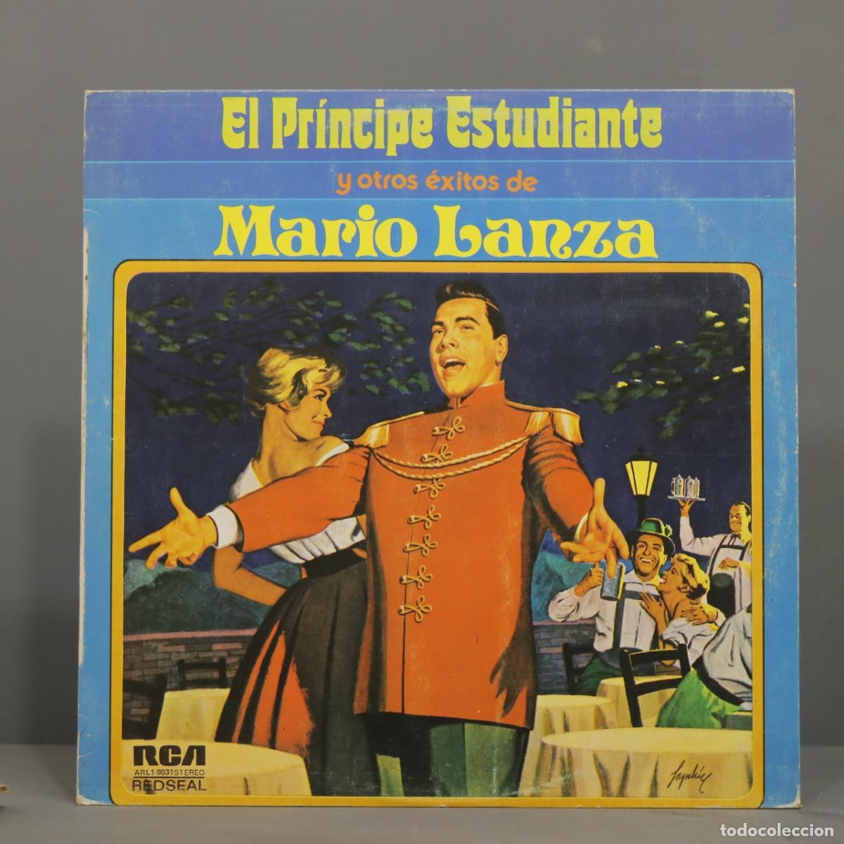 Discos de vinilo: LP. Mario Lanza &ndash; El Principe Estudiante Y Otros Exitos - Foto 1