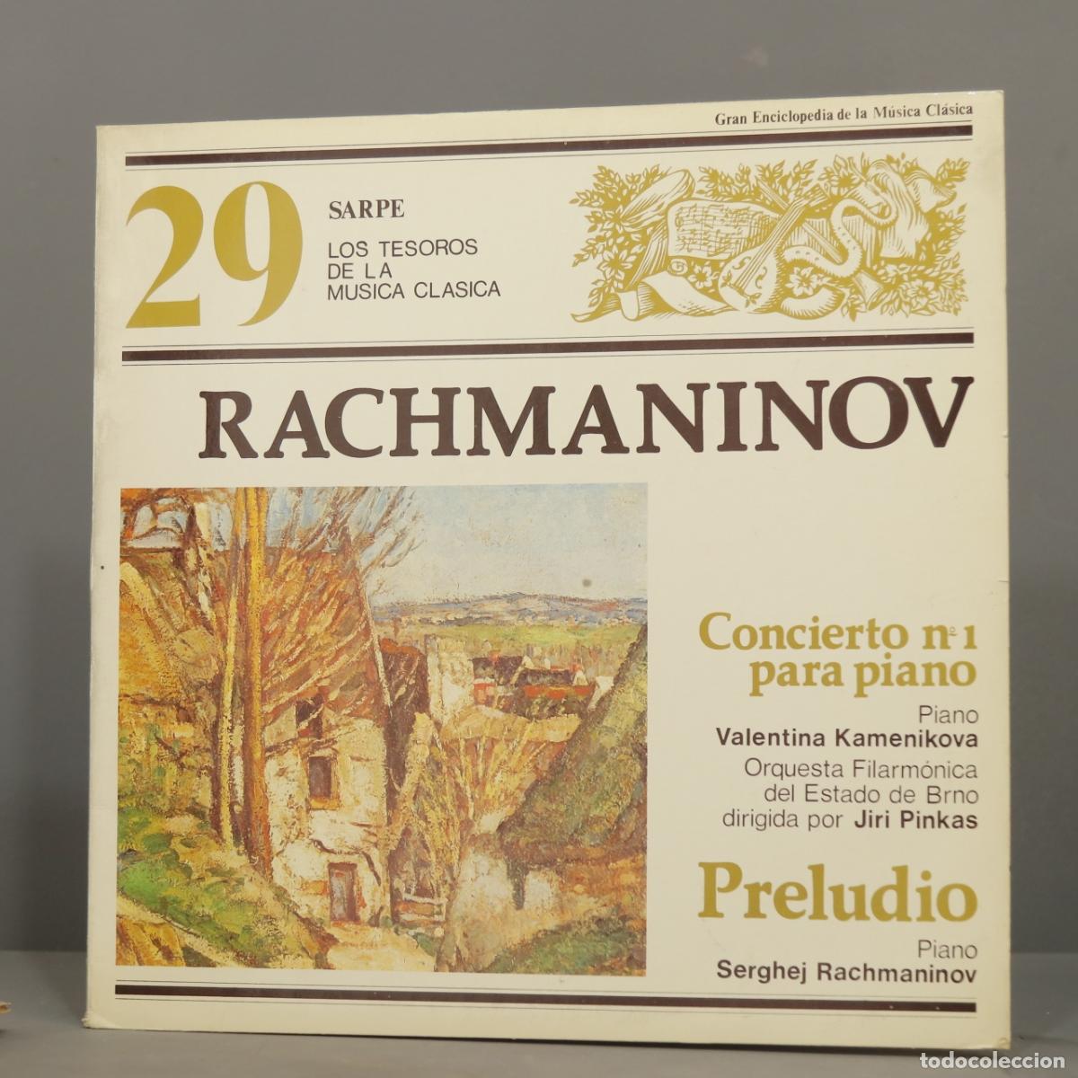 Discos de vinilo: LP. RACHMANINOV. SARPE. 29 - Foto 1