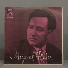 Discos de vinilo: LP. MIGUEL FLETA. TENOR