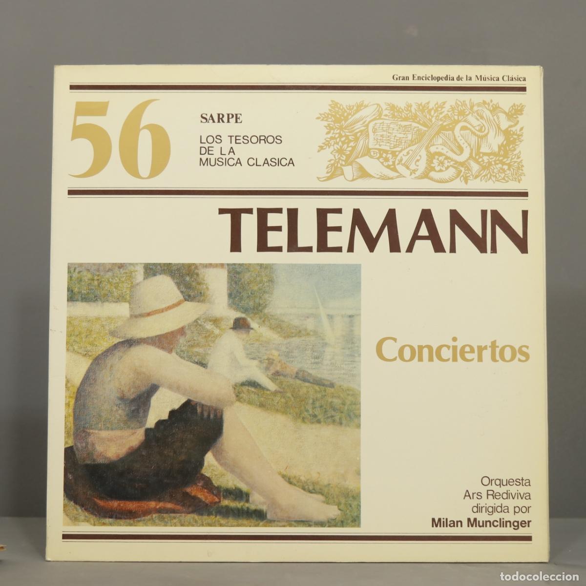 Discos de vinilo: LP. TELEMANN. SARPE. 56 - Foto 1