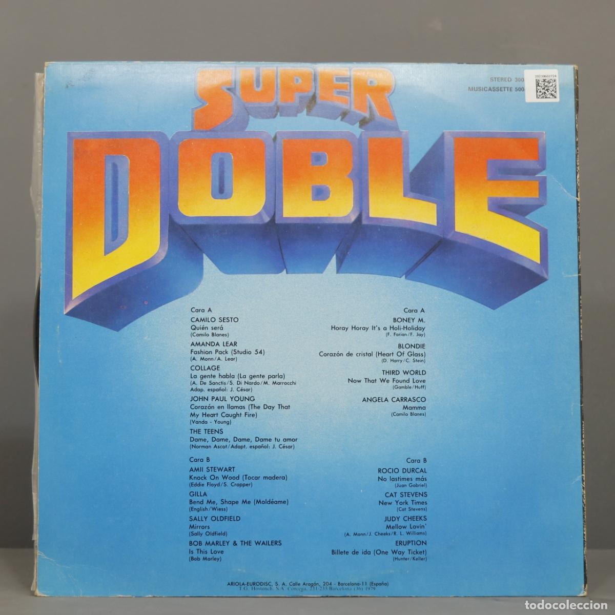 Discos de vinilo: 2 LP. Super Doble - Foto 2