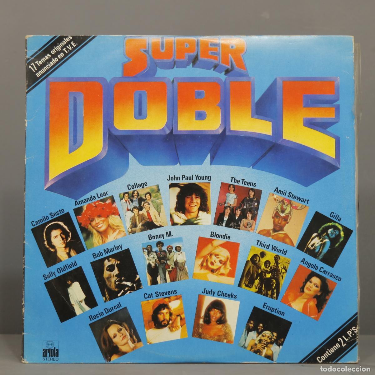 Discos de vinilo: 2 LP. Super Doble - Foto 1