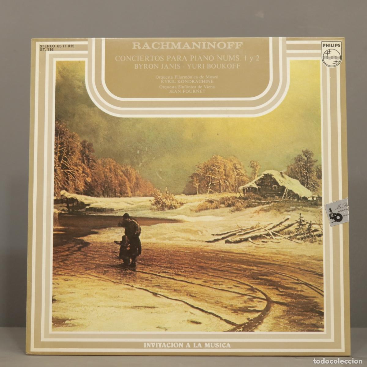 Discos de vinilo: LP. Fournet &ndash; Concertos Pour Piano N&deg; 1 Et 2. Rachmaninoff