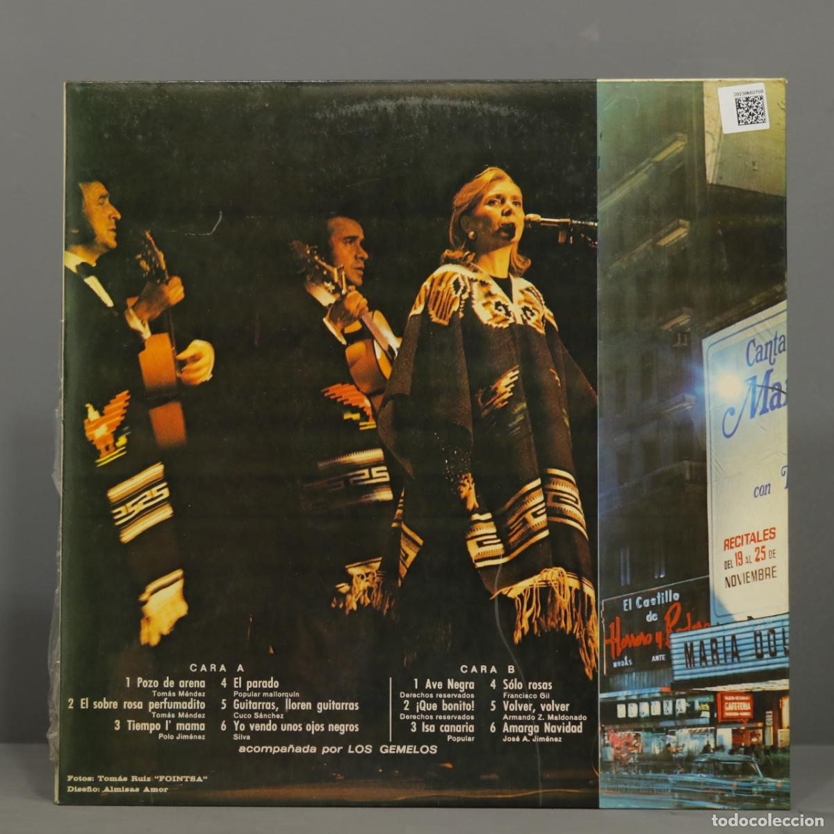 Discos de vinilo: LP. Maria Dolores Pradera. CON LOS GEMELOS - Foto 2