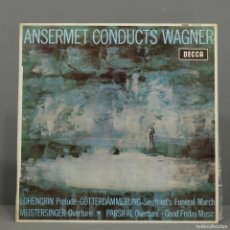 Discos de vinilo: LP. ANSERMET CONDUCTS WAGNER