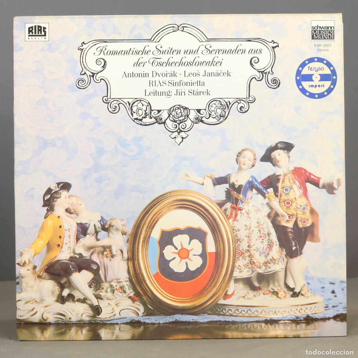 Discos de vinil: LP. Jan&aacute;ček &ndash; Romantische Suiten Und Serenaden Aus Der Tschechoslowakei. DVORAK