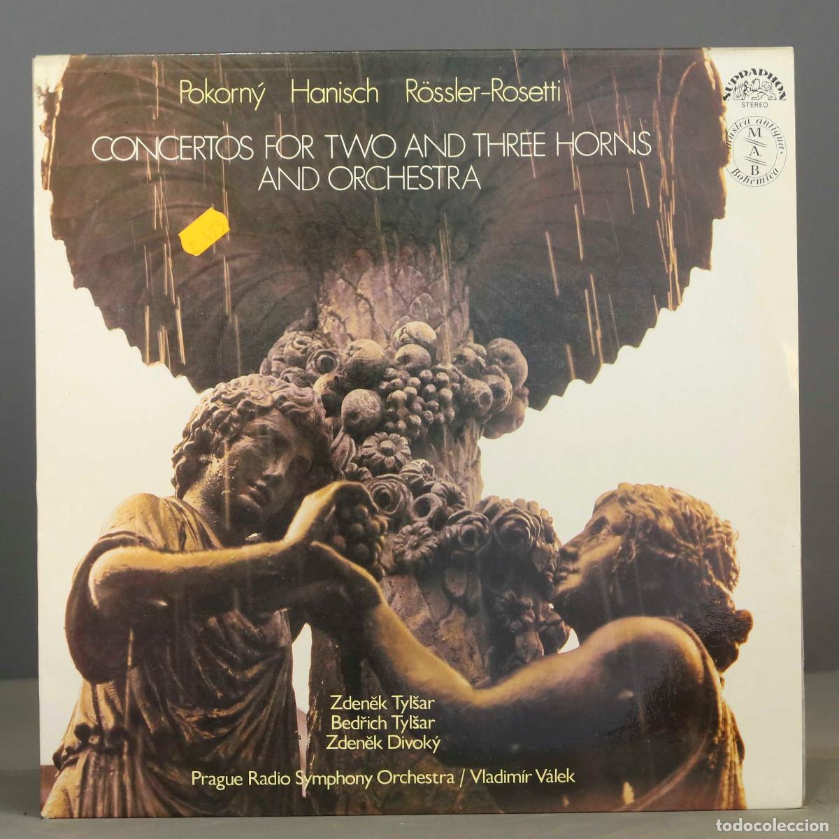 Dischi in vinile: LP. V&aacute;lek &ndash; Concertos For Two And Three Horns And Orchestra. POKORNY. HANISCH. ROSSLER-ROSETTI