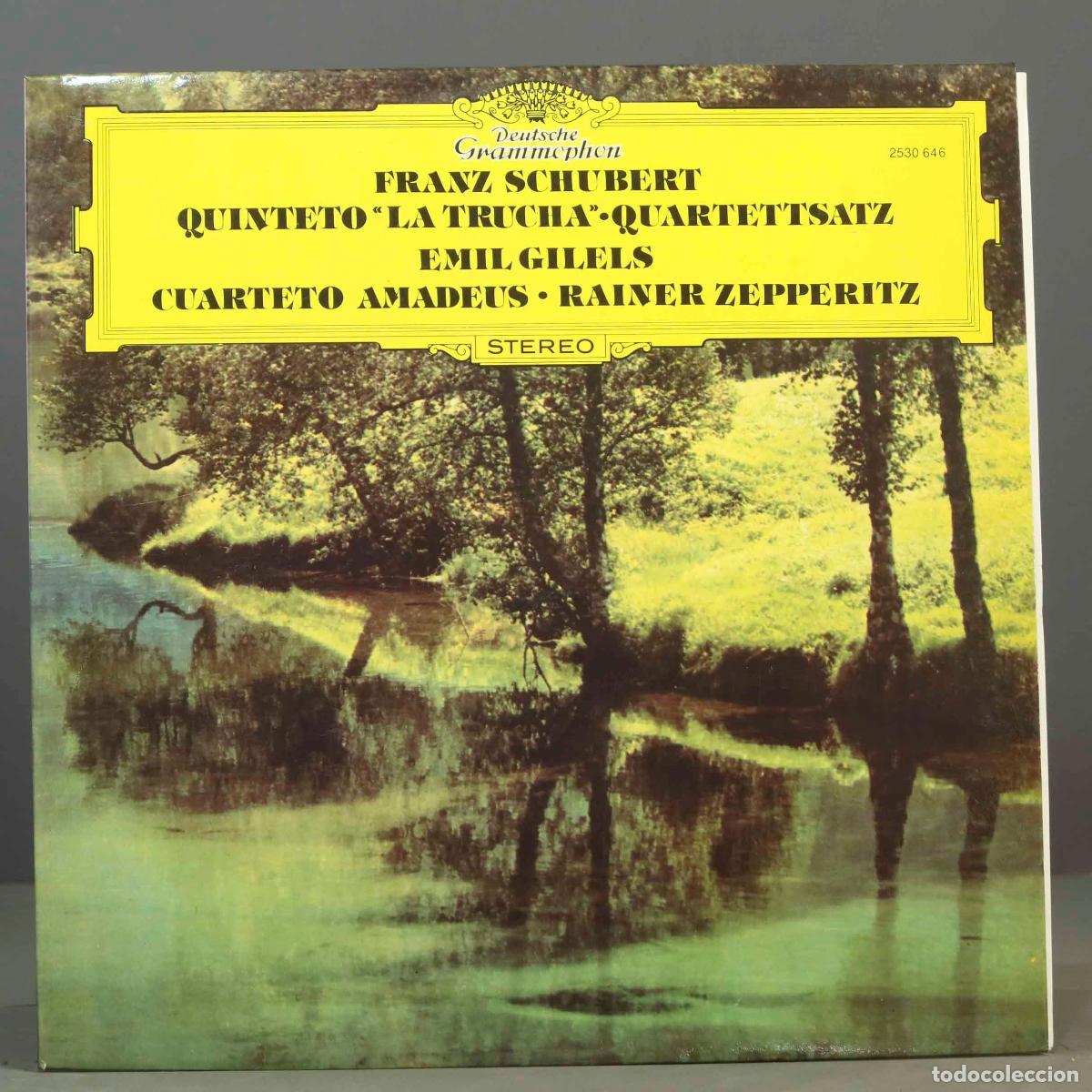 Discos de vinilo: LP. Zepperitz &ndash; Quinteto &laquo;La Trucha&raquo; &bull; Quartettsatz. SCHUBERT. ZEPPERITZ - Foto 1