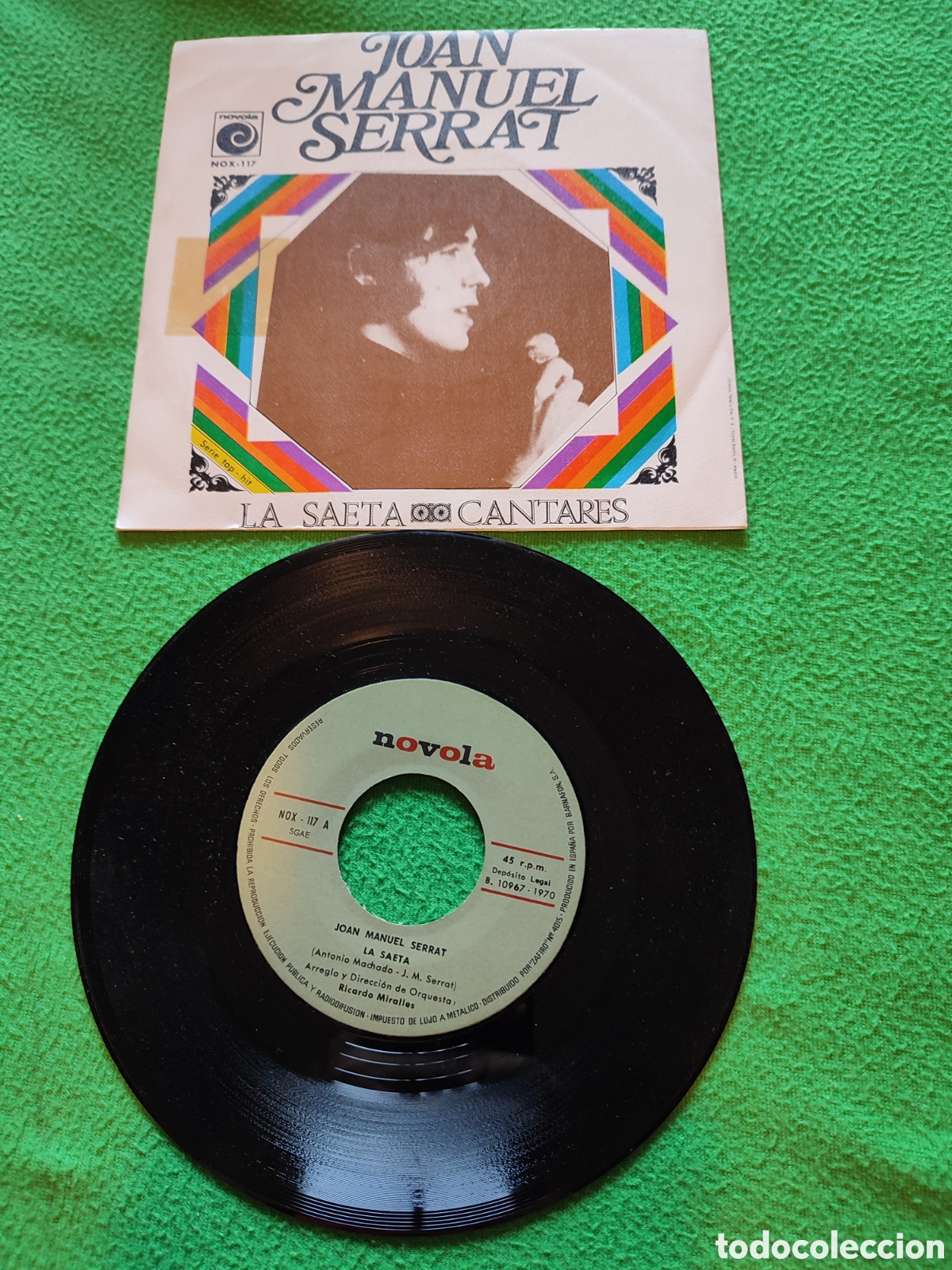 Discos de vinilo: Joan Manuel Serrat - La saeta - Foto 2