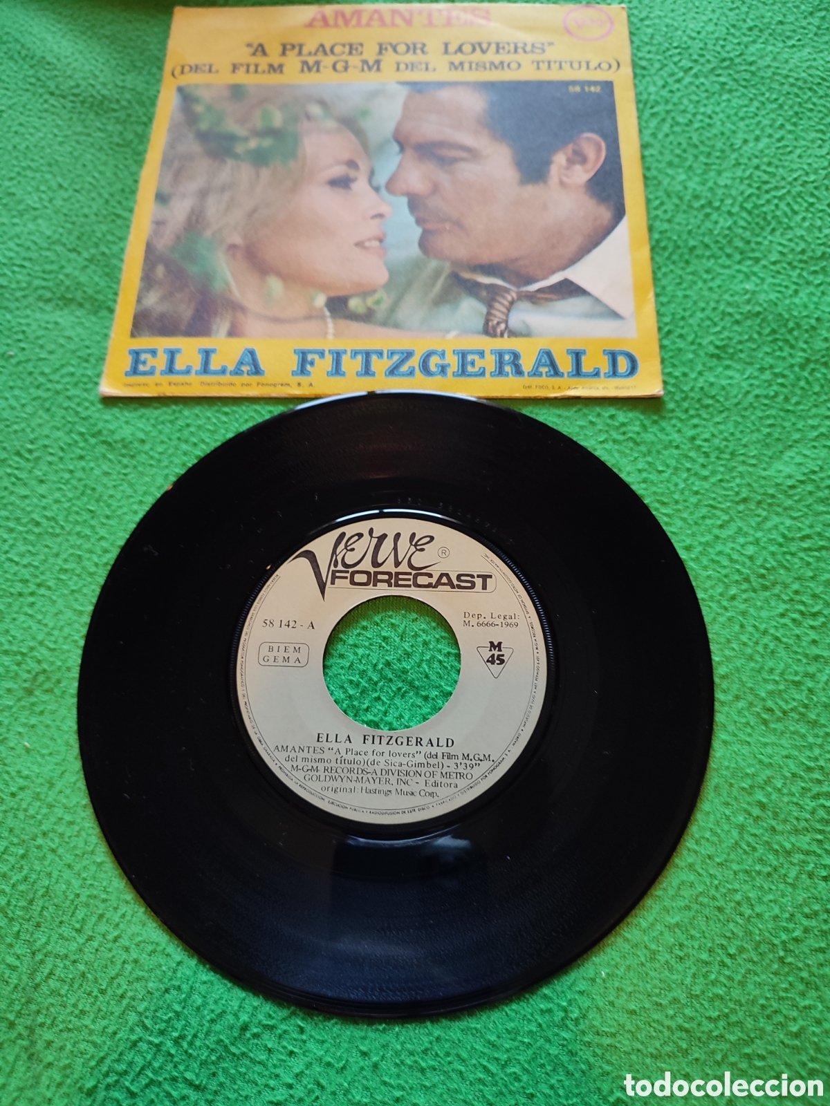 Discos de vinilo: Ella Fitzgerald - Amantes - Foto 2