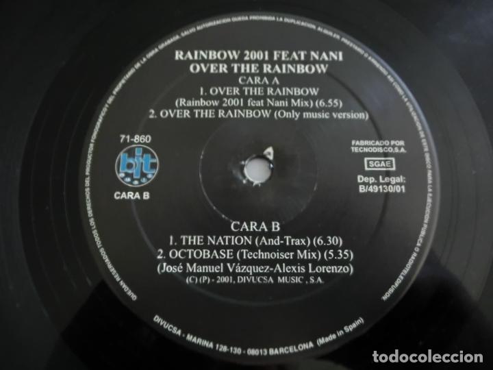 Discos de vinilo: Rainbow 2001 feat Nani &ndash; Over The Rainbow 2001 - Foto 3