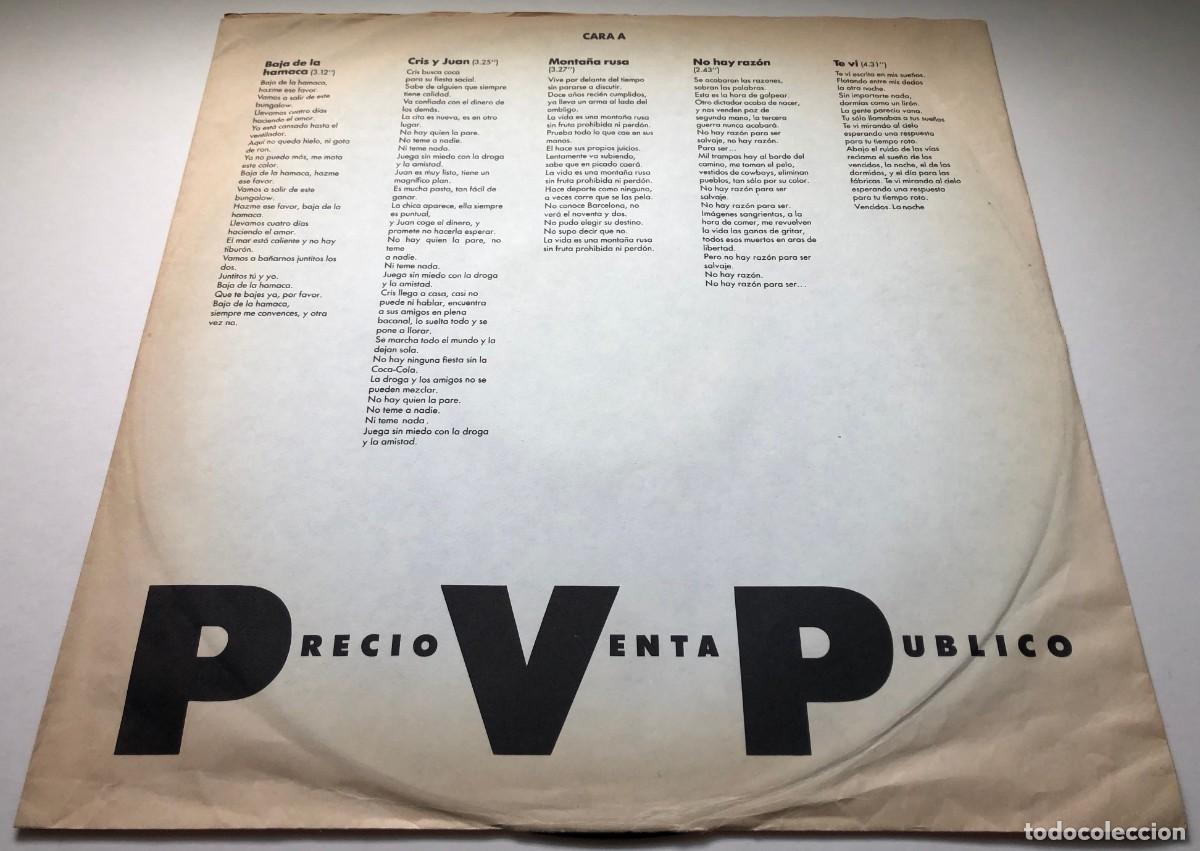 Discos de vinilo: Precio Venta P&uacute;blico Bailio Lp - Foto 3