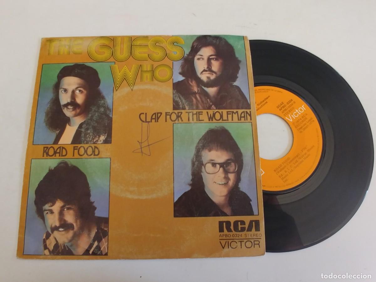 Discos de vinilo: THE GUES WHO-SINGLE CLAP FOR THE WOLFMAN