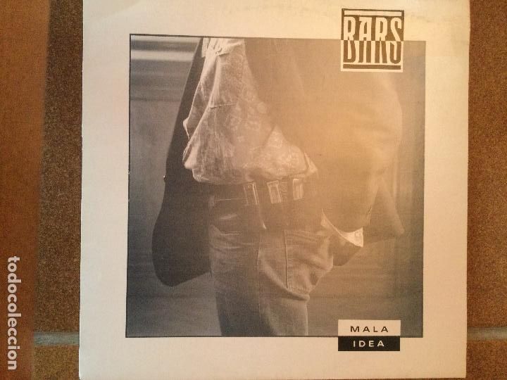 Discos de vinilo: BARS - Mala idea (Discmedi, 1991) LP - Foto 1