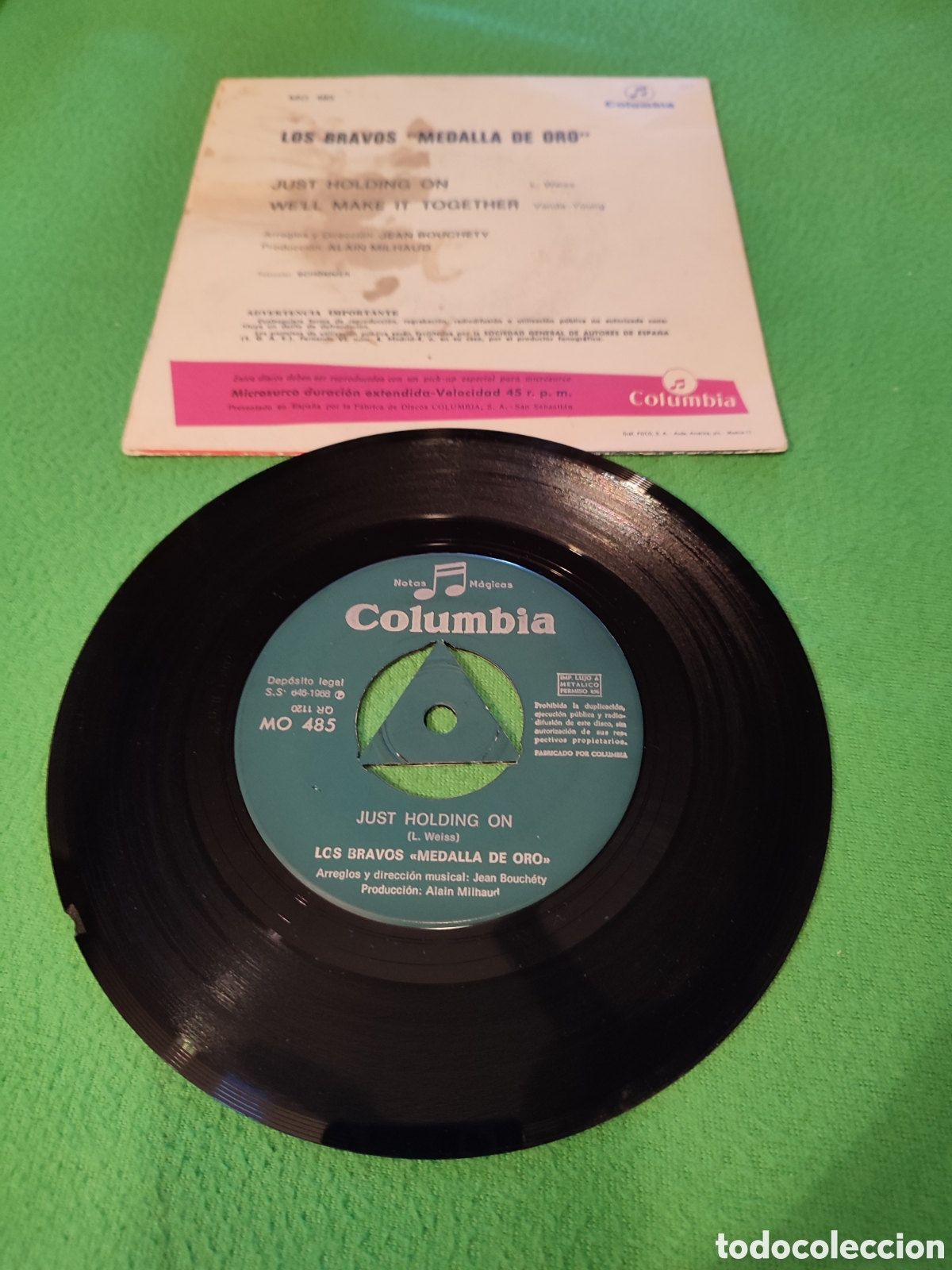 Discos de vinilo: Los Bravos - Just Holding on - Foto 2
