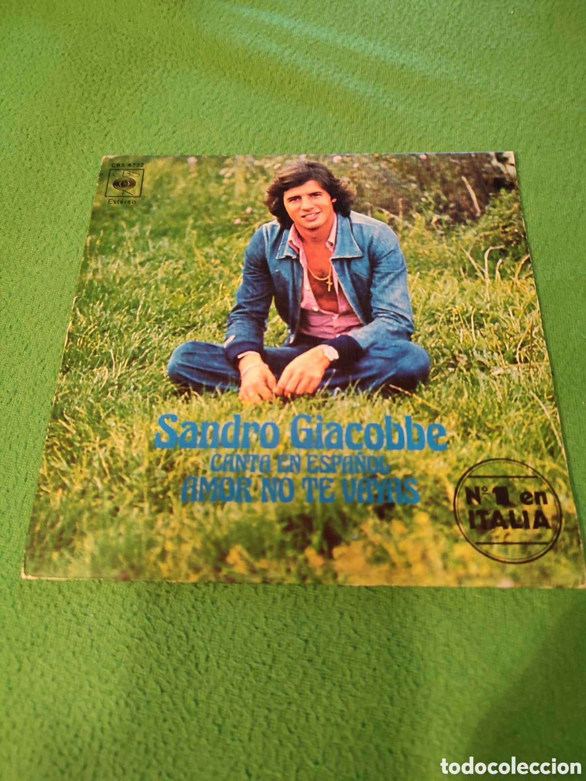 Discos de vinilo: Sandro Giacobbe - Amor no te vayas - Foto 1