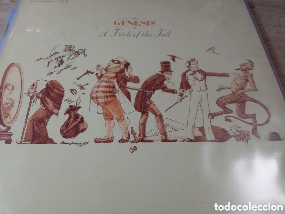 Discos de vinilo: GENESIS A TRICK OF THE JAIL - Foto 1