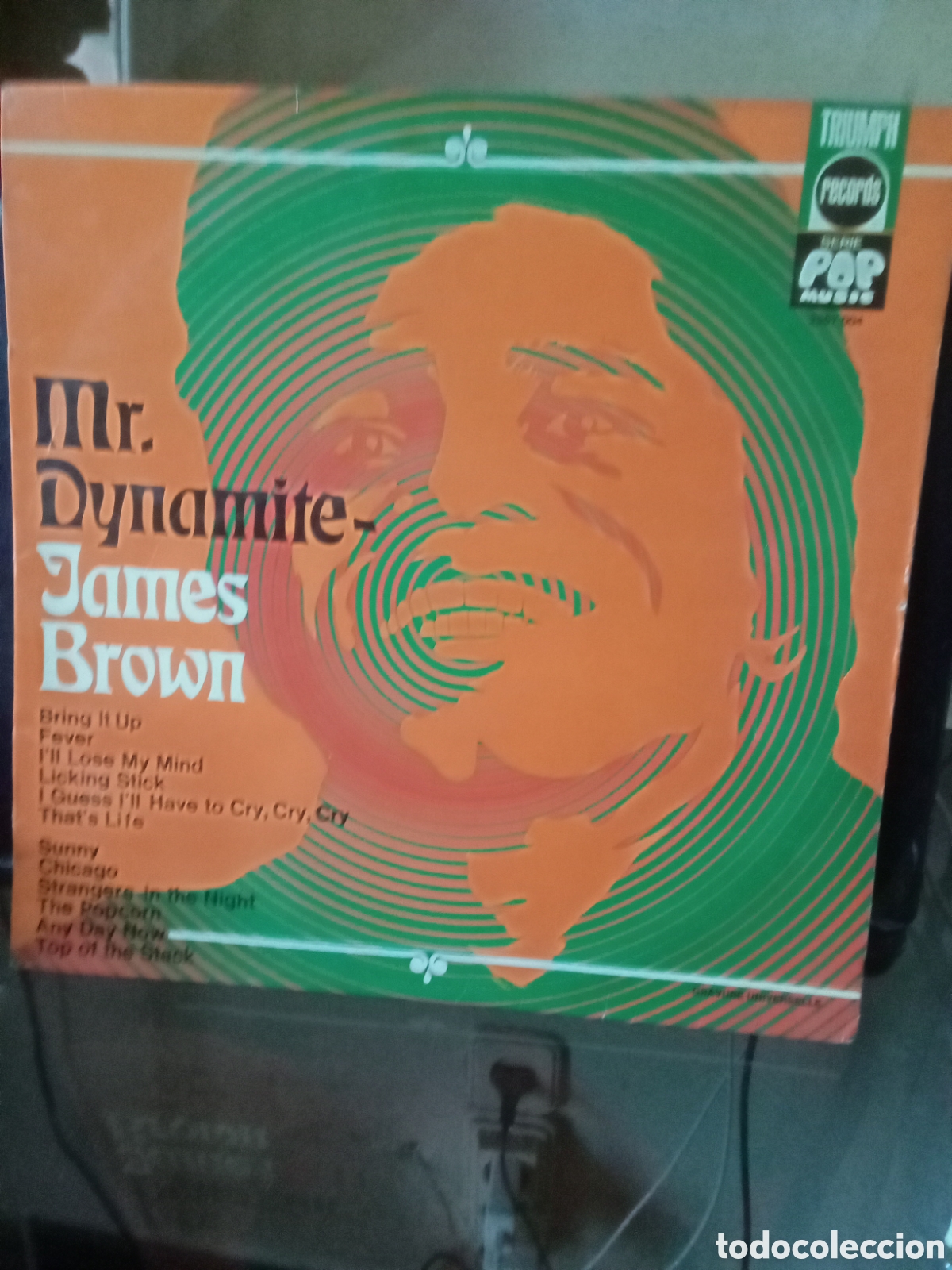 Discos de vinilo: Mr DYNAMITE JAMES BROWN TRIUMPH RECORDS 1983 - Foto 1