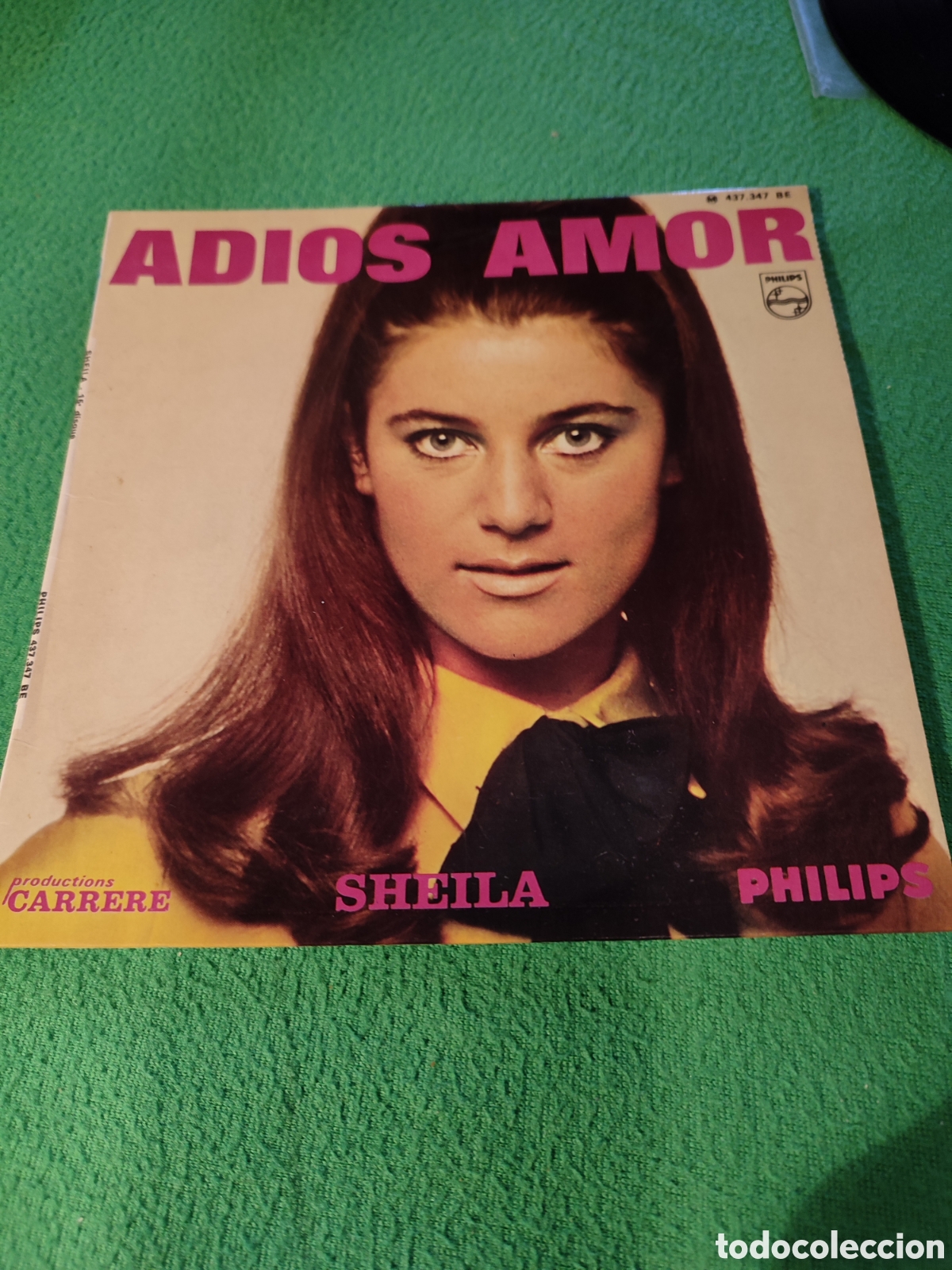 Discos de vinilo: Sheila - Adi&oacute;s amor + 3 - Foto 1