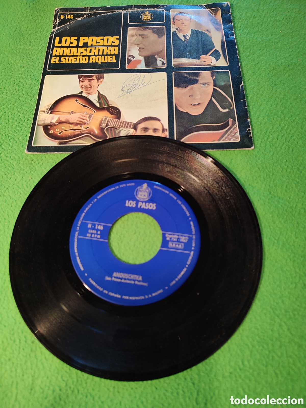 Discos de vinilo: Los Pasos - Anouschtka - Foto 2