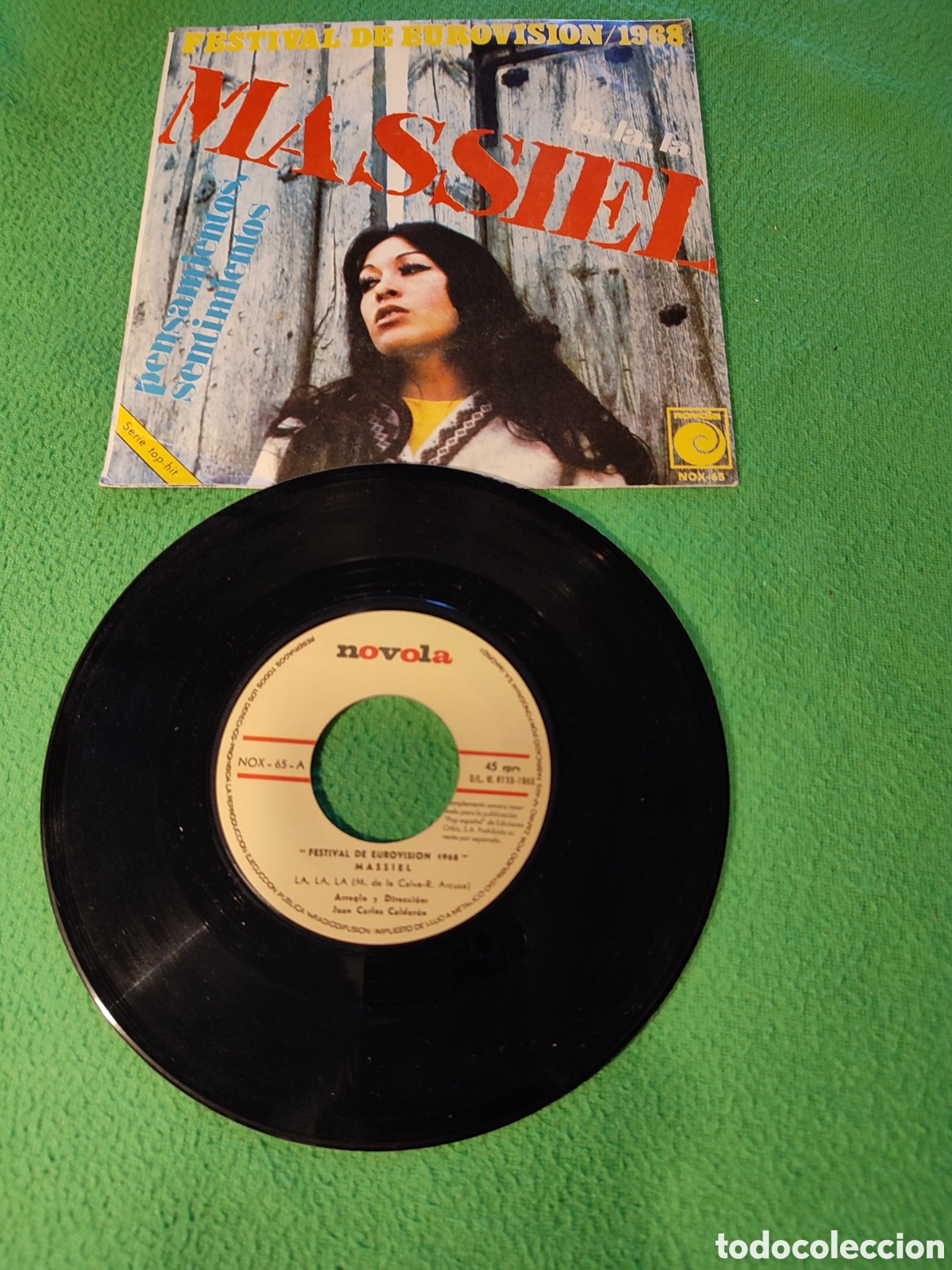 Discos de vinilo: Massiel - La,la,la - Foto 2