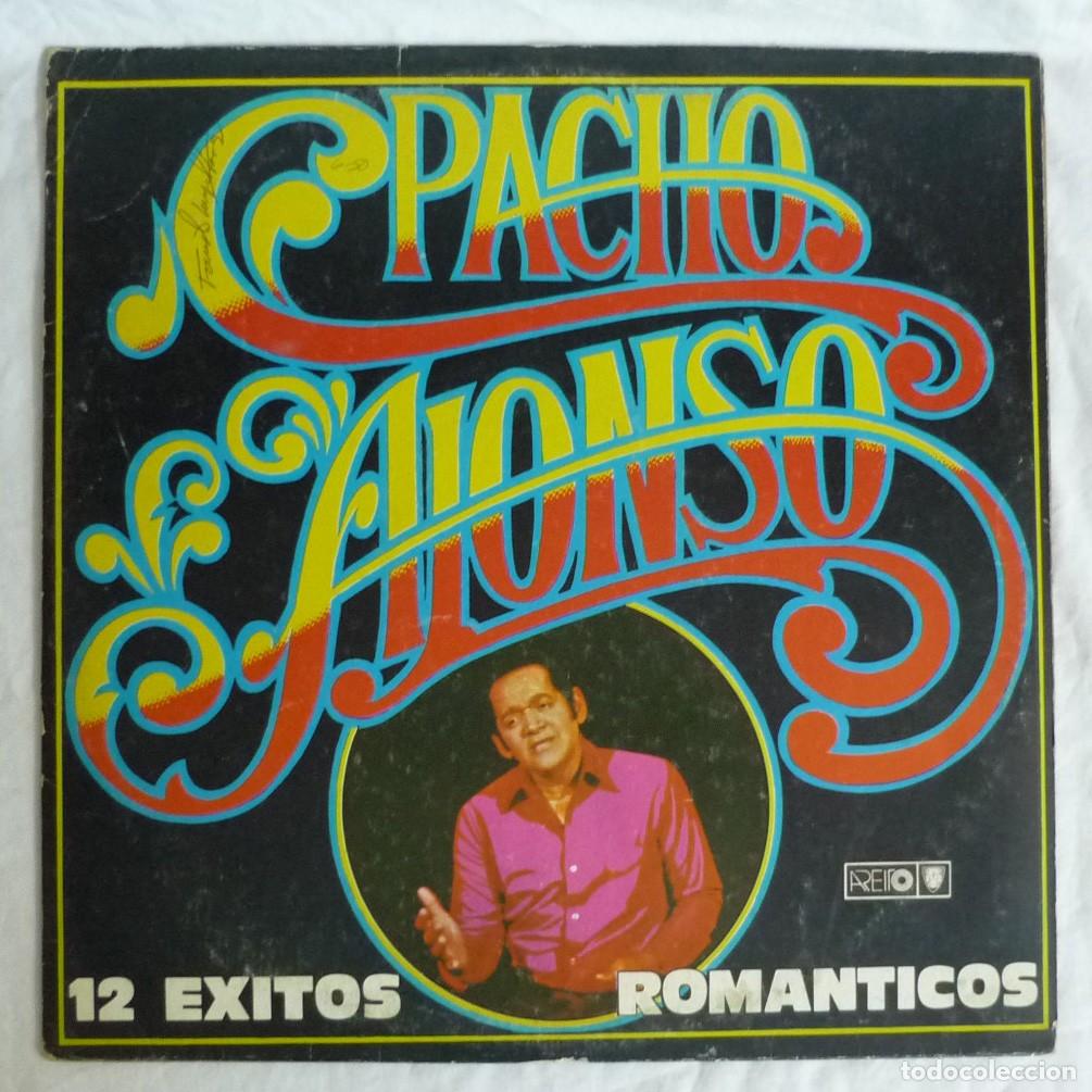 Discos de vinilo: LP vinilo Pacho Alonso 12 &Eacute;xitos rom&aacute;nticos Cuba 1979 - Foto 1