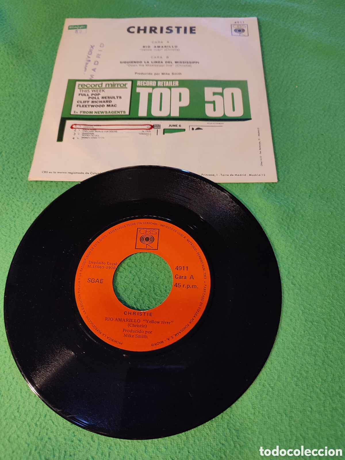 Discos de vinilo: Christie - Yellow River - Foto 2