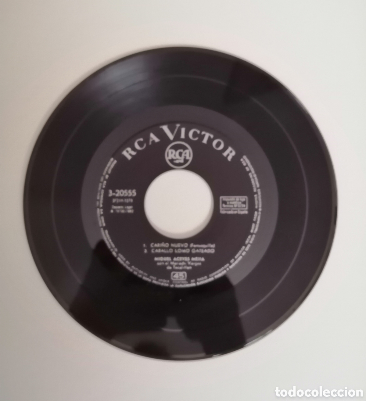 Discos de vinilo: Miguel Aceves Mej&iacute;a. Single - Foto 4