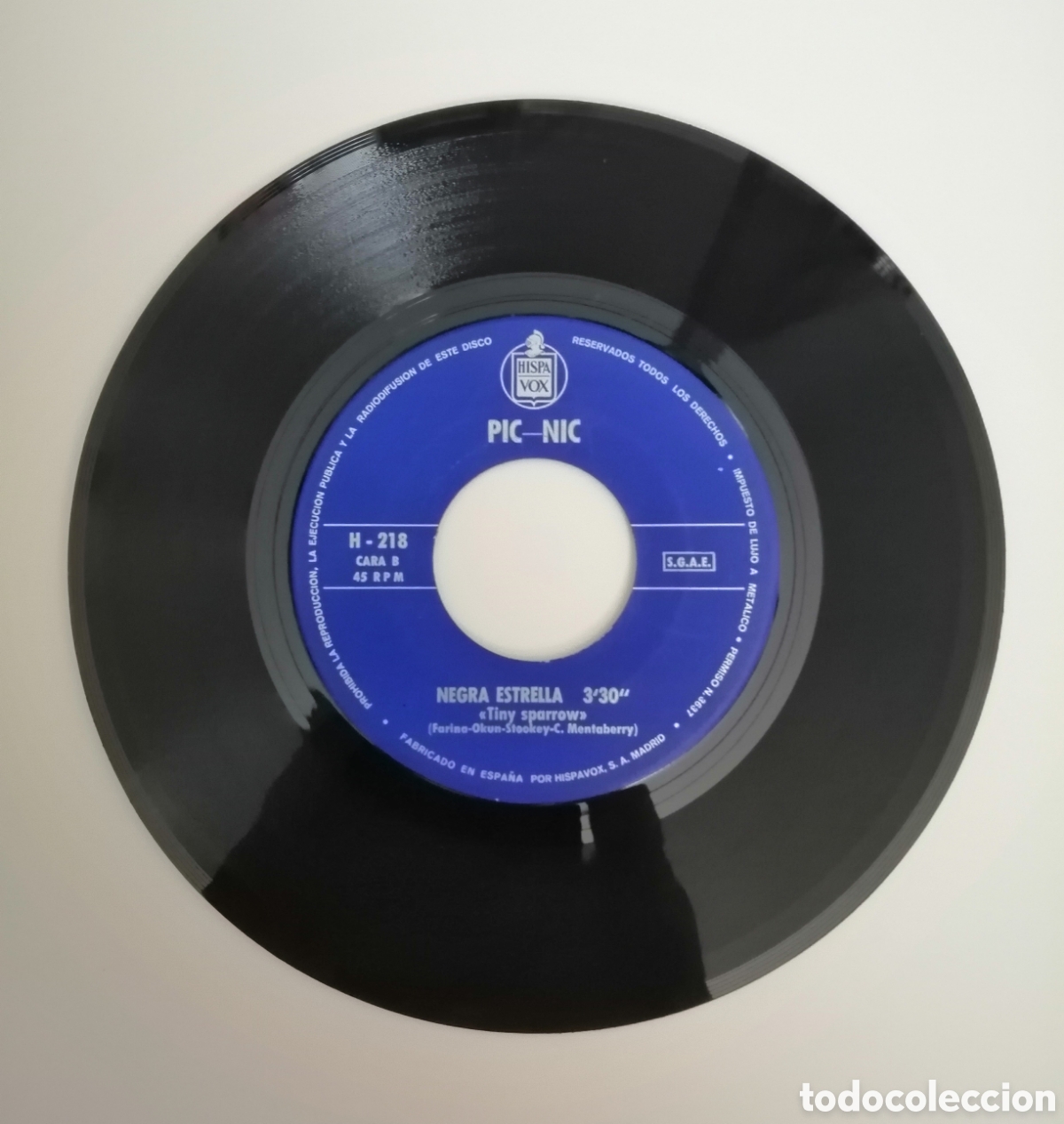 Discos de vinilo: Pic-Nic. Single - Foto 3