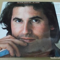 Discos de vinilo: VICTOR MANUEL (LP) AY AMOR AÑO – 1985 – ENCARTE CON LETRAS