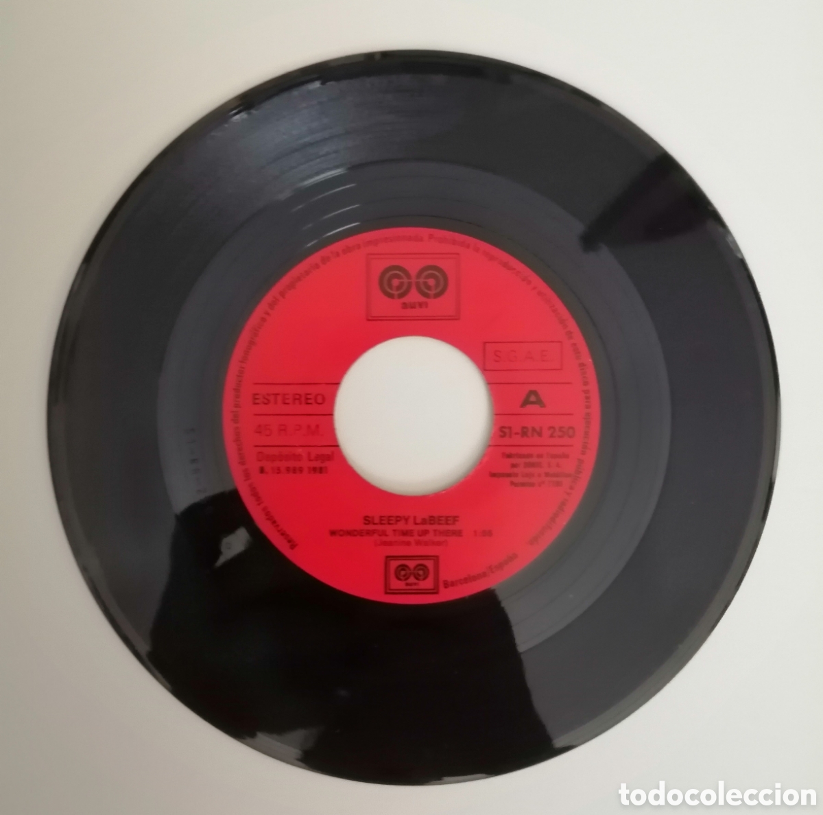 Discos de vinilo: Sleepy Labeef. Single - Foto 3