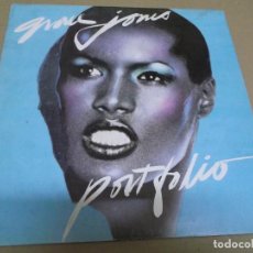 Discos de vinilo: GRACE JONES (LP) PORTFOLIO AÑO – 1978 – PORTADA ABIERTA