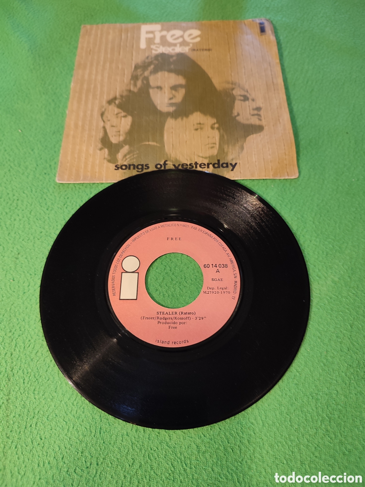 Discos de vinilo: Free - Stealer - Foto 2