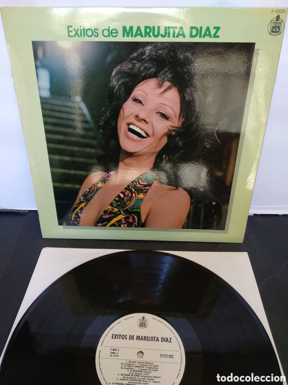 Discos de vinilo: MARUJITA DIAZ, &Eacute;XITOS, SPAIN, HISPAVOX, 1978, J.5 - Foto 1