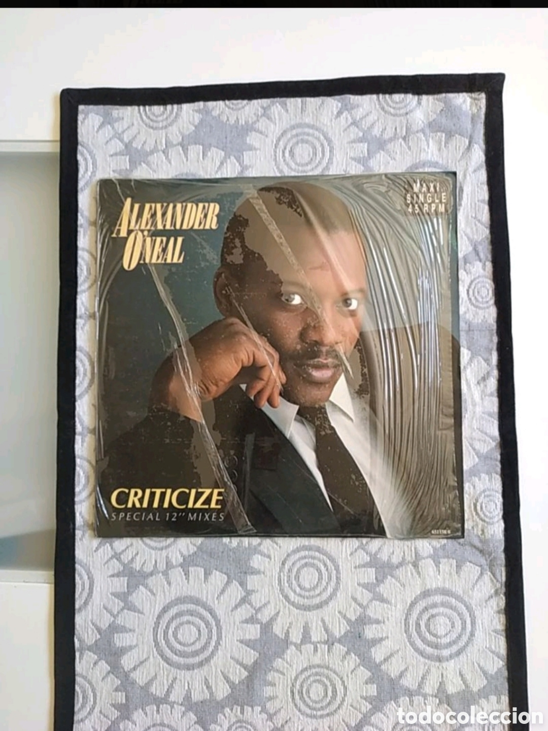 Discos de vinilo: Maxi single Alexander Oneal. Criticize - Foto 1