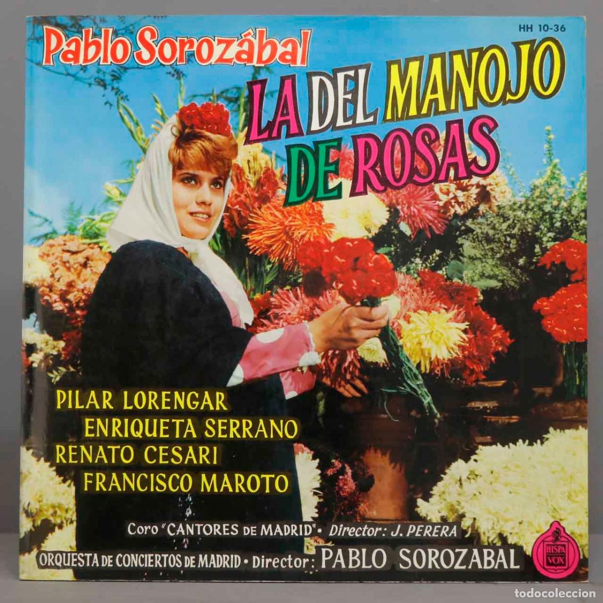 Discos de vinilo: LP. La Del Manojo De Rosas. SOROZABAL - Foto 1