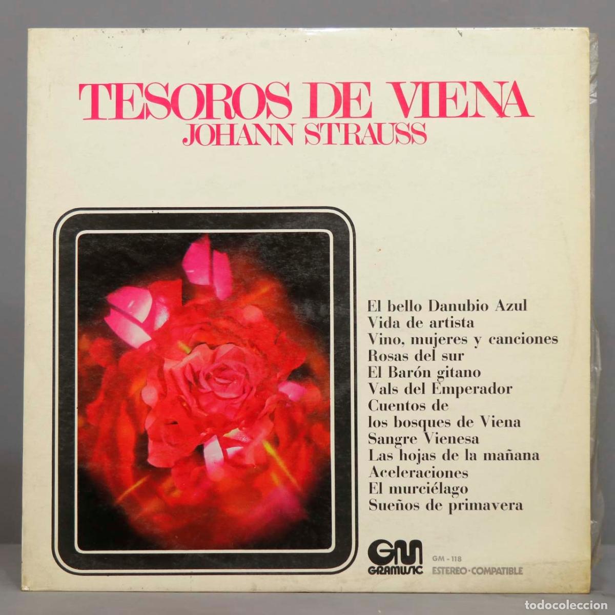 Dischi in vinile: LP. Strauss, Orquesta Johann Von Silber &ndash; Tesoros De Viena