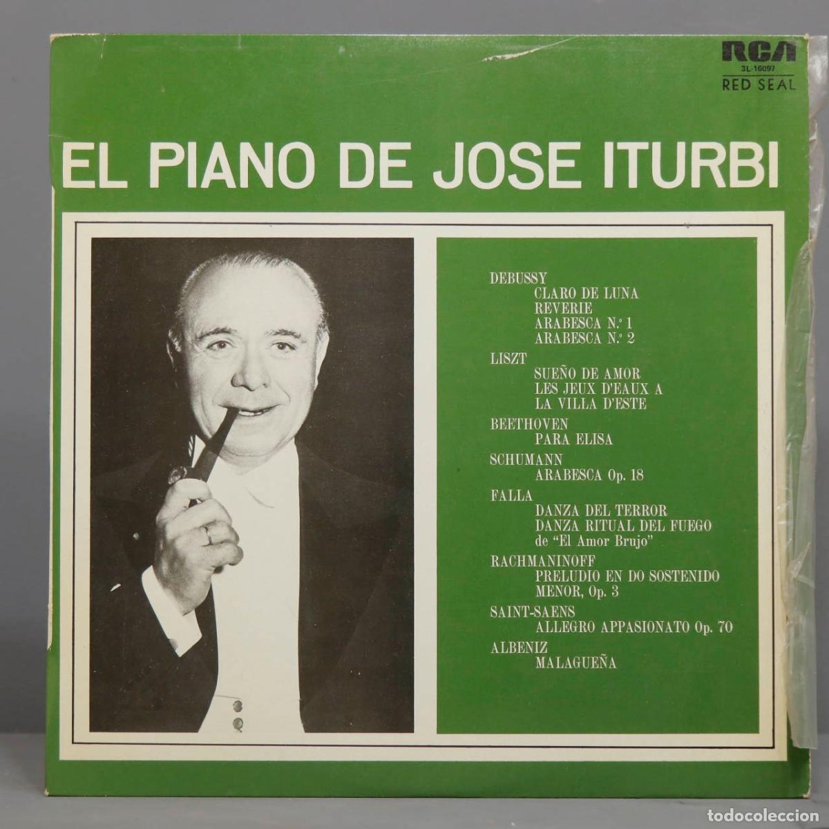 Discos de vinilo: LP. EL PIANO DE JOSE ITURBI