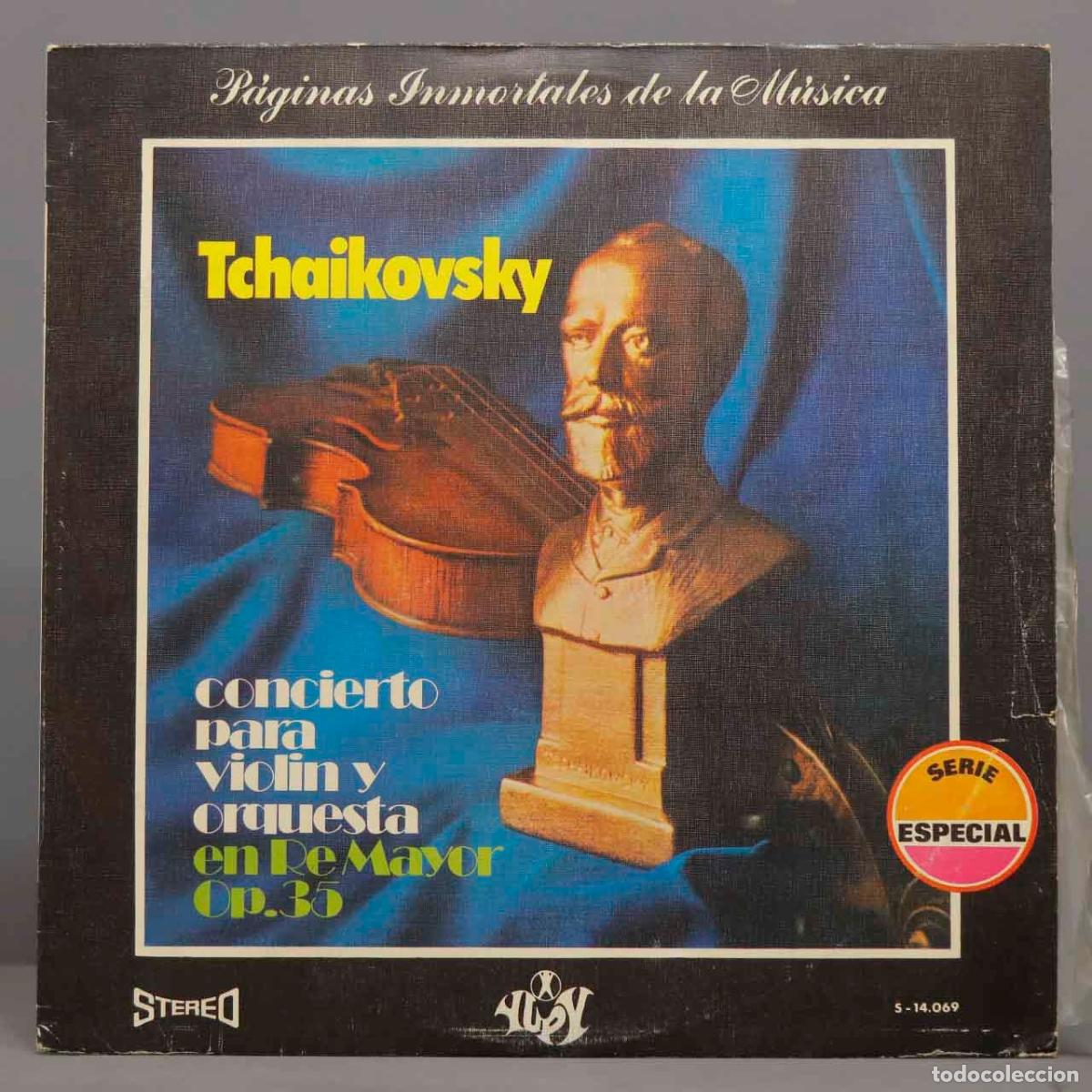 Discos de vinilo: LP TCHAIKOVSKY. OP 35. TAEARN - Foto 1