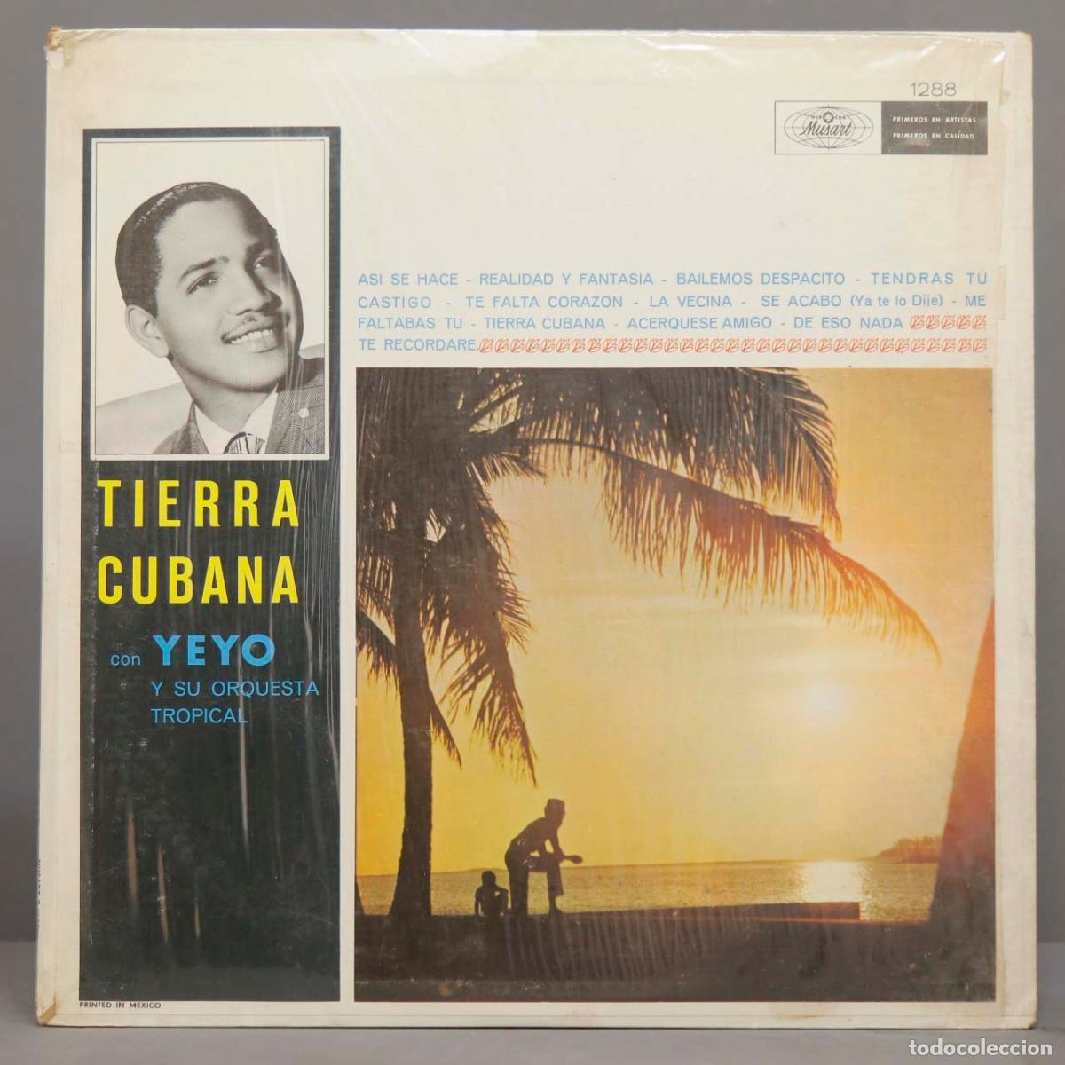 Dischi in vinile: LP. TIERRA CUBANA. YEYO