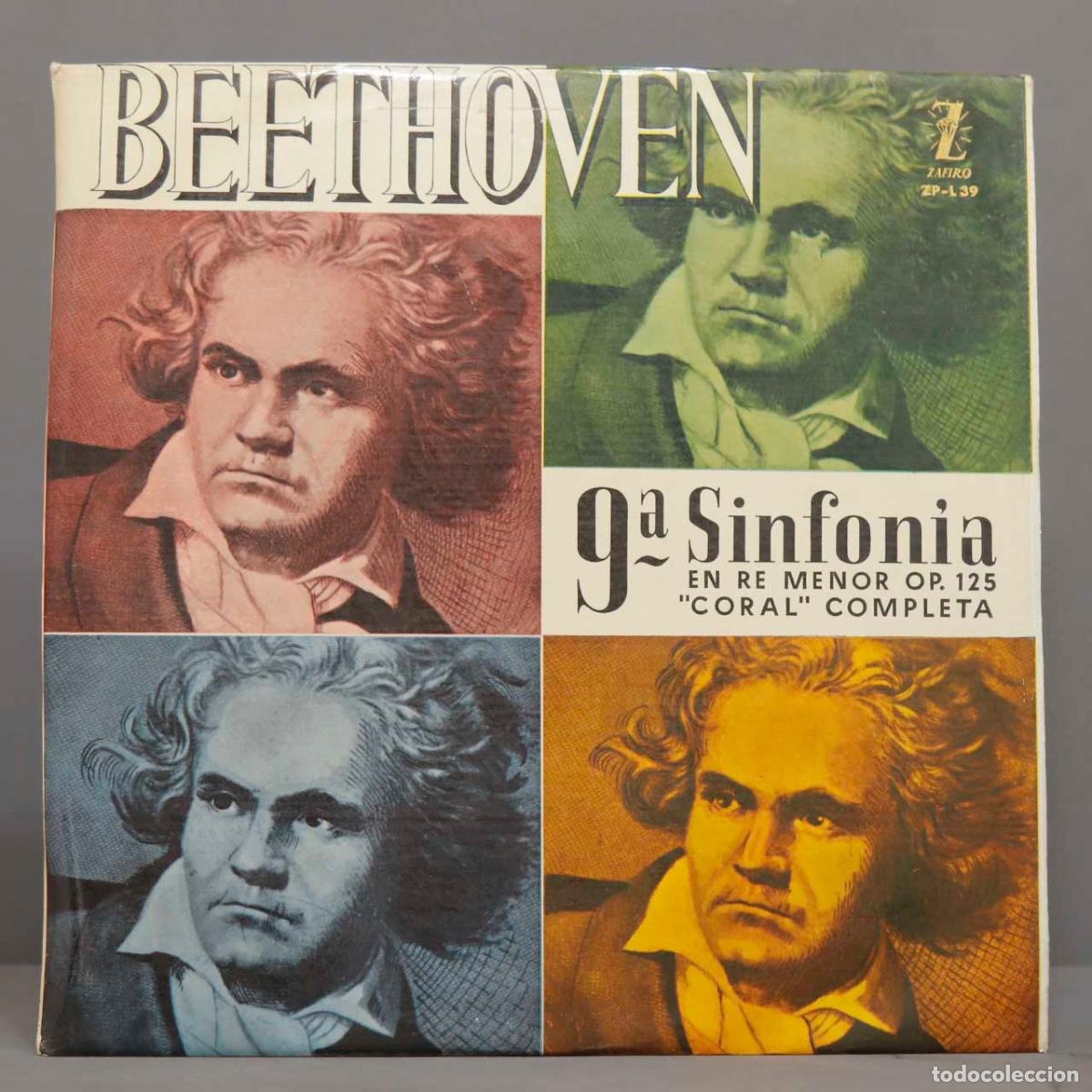 Vinyl records: LP. 9 SINFONIA OP 125. BEETHOVEN. GRISCHKAT