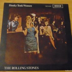 Discos de vinilo: THE ROLLING STONES – HONKY TONK WOMEN / YOU CAN'T ALWAYS GET WHAT YOU WANT - SINGLE 1969